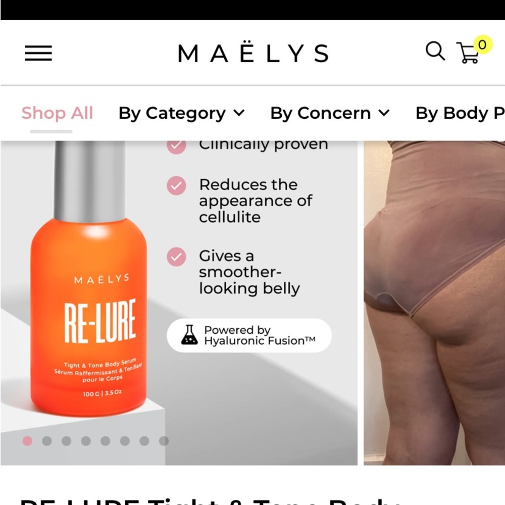 Maelys Re Lure Firming cream